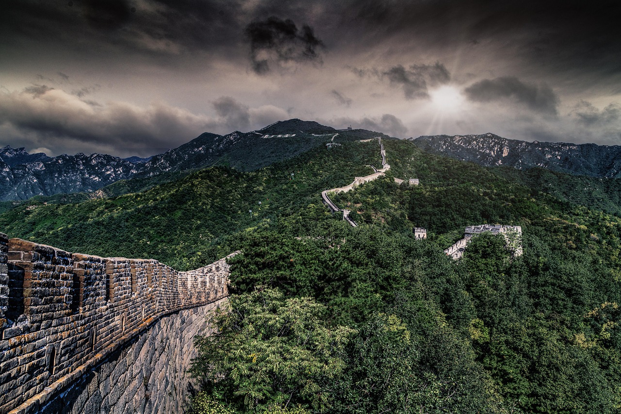 The great wall of china